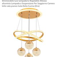Lampadario a sospensione led