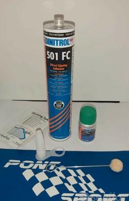 Kit colla sigillante parabrezza auto Dinitrol 501