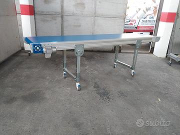 Nastri trasportatori per robot e/o trasporto alime