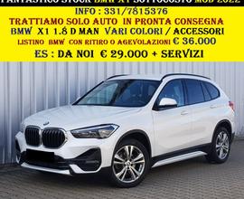 BMW X1 1.8 D VARI COLORI ACCESSORI AZIENDALI