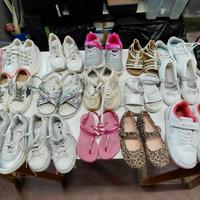 Lotto 20 paia scarpe bimba