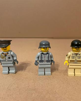 Lego compatibili 3 soldati Seconda guerra mondiale