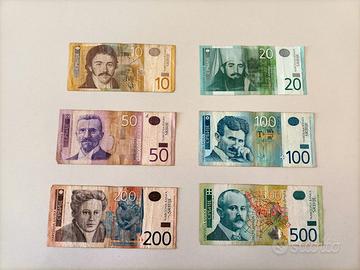 Banconote Serbia