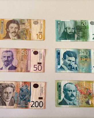 Banconote Serbia
