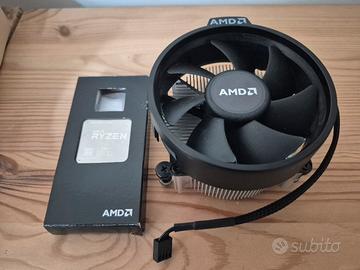 CPU AMD Ryzen 5 1600 + dissipatore stock AM4