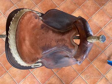 Sella americana da barrel 16 pollici