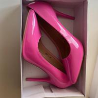 Decolletè fuxia laccate