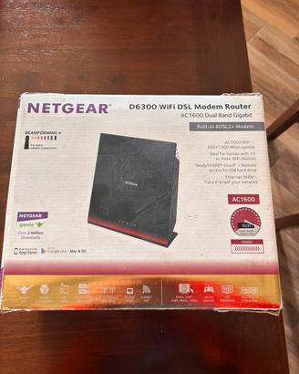 Netgear D6300 Wifi DSL Modem Router