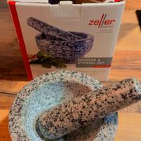 mortaio con pestello 