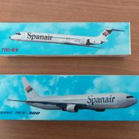 Aereomodelli società Spanair