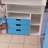 Fasciatoio/scrivania ikea