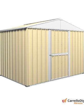 Box baracca lamiera Acciaio 275x175cm avorio