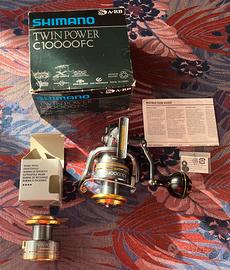 Mulinello Shimano twin power C 10000 FC