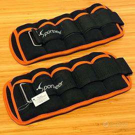 Pesi Regolabili Polsi e Caviglie - da 0,5 a 3 kg