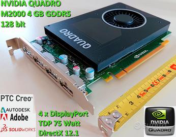 NVIDIA Quadro M2000 4 GB GDDR5 - GPU Scheda Video