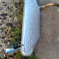 Scarico originale 500 Abarth e Downpipe originale