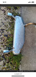 Scarico originale 500 Abarth e Downpipe originale