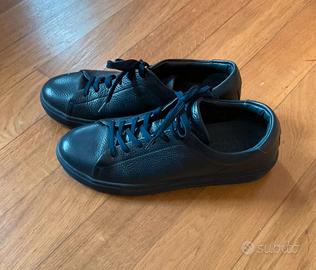 Scarpe Boggi in pelle blu