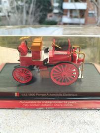 Modellino riproduzione pompa vigili del fuoco