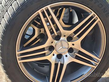 Gomme +cerchi in lega Mercedes Classe E