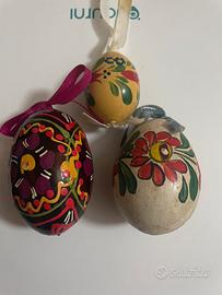 Uova di legno Arte Russa