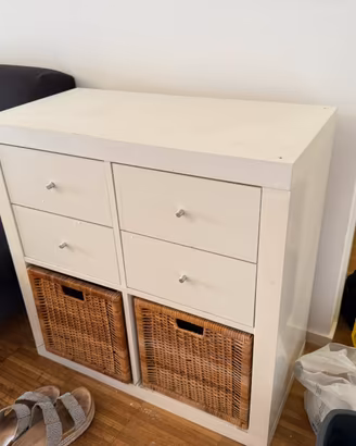 Bundle di 4 Mobili, tavolo, cassettiere , carrello