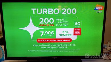TV Sharp 39" No Smart Tv