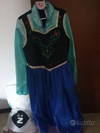 Vestito di carnevale Anna Frozen originale