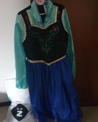 Vestito di carnevale Anna Frozen originale