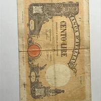 Banconota, 100 Lire Barbetti (BB)