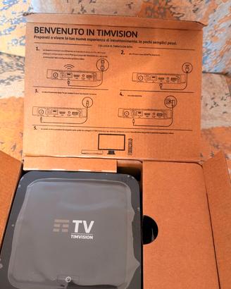 TIMVISION Box Sagemcom Android TV 4K nuovo