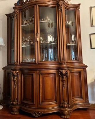 Vetrinetta in legno massiccio
