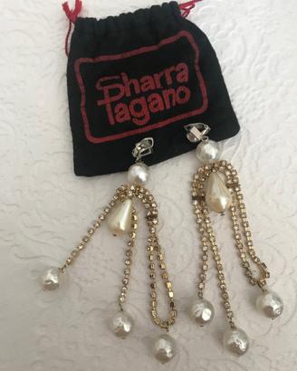 Orecchini orginali vintage Sharra Pagano