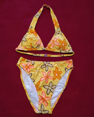Costume bikini fiorato per donna