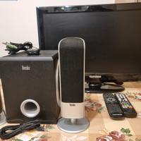 TV TELEFUNKEN 24 POLLICI TE 22915 B17 + SURROUND