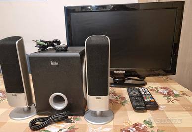 TV TELEFUNKEN 24 POLLICI TE 22915 B17 + SURROUND