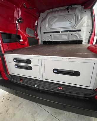 CASSETTIERA + PIANALE IN LEGNO