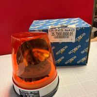 Lampada lampeggiante rotante, base piana COBO