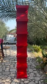 Scaffale Ikea rosso