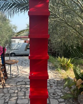 Scaffale Ikea rosso