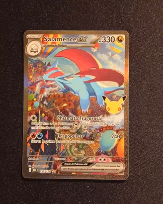 Salamence EX 30th anniversario ita Near mint