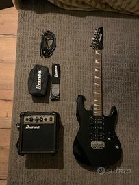 Chitarra elettrica & amplificatore Ibanez