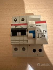 Interruttore differenziale+magnetotermico 