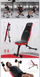 Panca palestra pieghevole