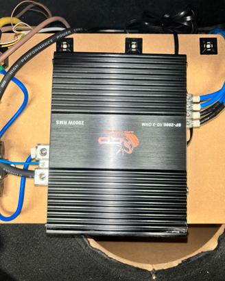 Amplificatore auto Sp Audio 2000watt