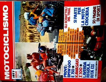 Vecchie Riviste MOTOCICLISMO 1977-2° SEMESTRE