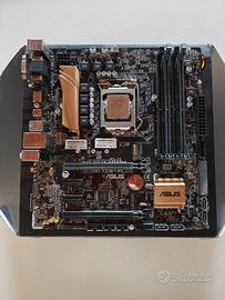Scheda madre Asus + processore Intel i5-6600k