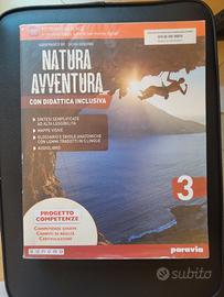 Libro SCIENZE terza media - Natura avventura 3