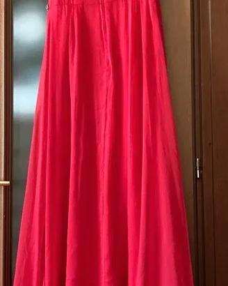 Abito lungo da cerimonia - Usato. Colore Rosso.