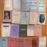 TEATRO e LIRICA: vecchi libretti pieghevoli libri